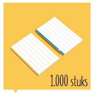 Flitskaartjes - 1.000 stuks