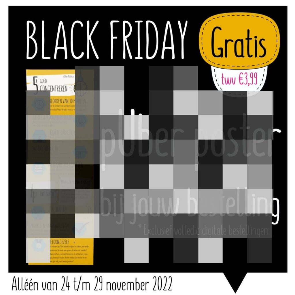 Black friday 2022 aanbieding kortingscode