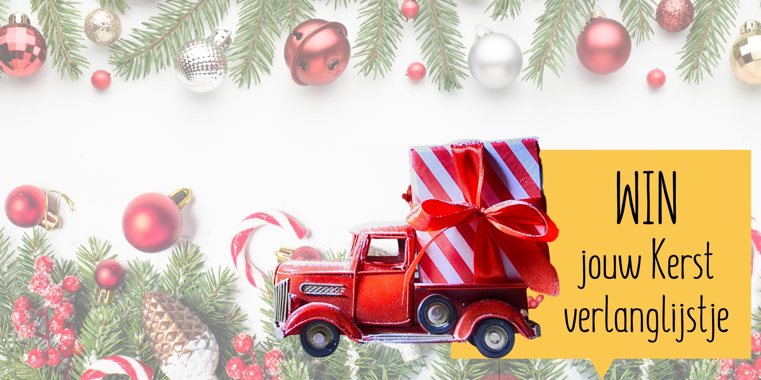 Win jouw Kerst verlanglijstje