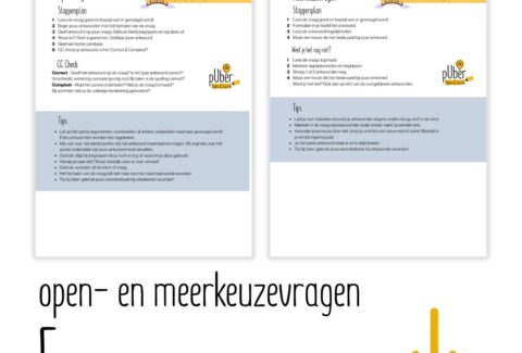examen voorbereiding open vragen meerkeuze vragen beantwoorden tips