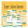 Leer slim leren e-book voor de middelbare school