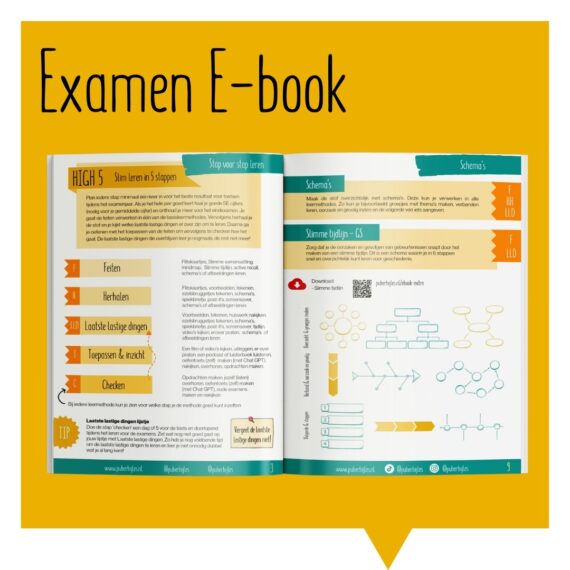slim leren voor de examens ebook tips