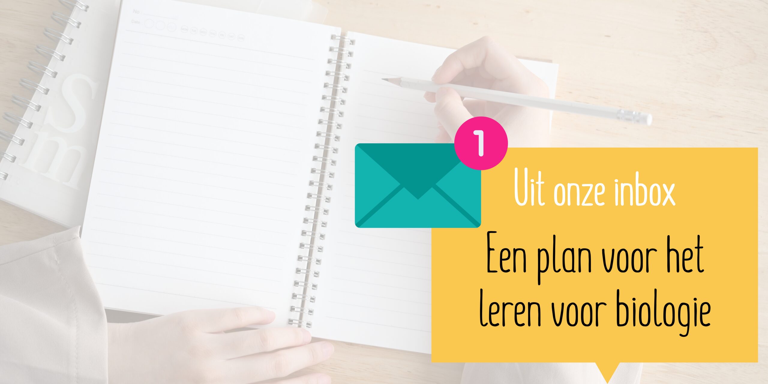 Een plan voor het leren voor biologie