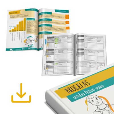 brugklas planagenda planner schoolagenda leren leren studievaardigheden