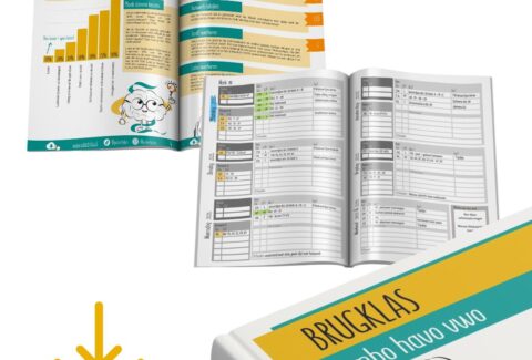 brugklas planagenda planner schoolagenda leren leren studievaardigheden