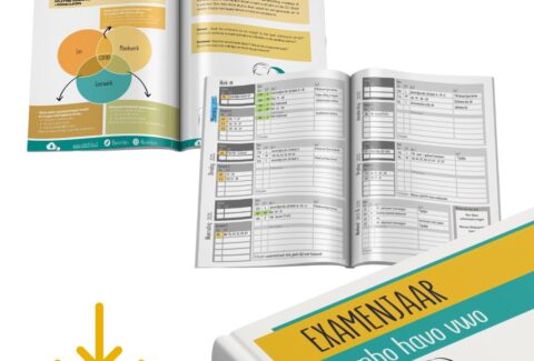Examenplanner en examen e-book: Leren voor de examens