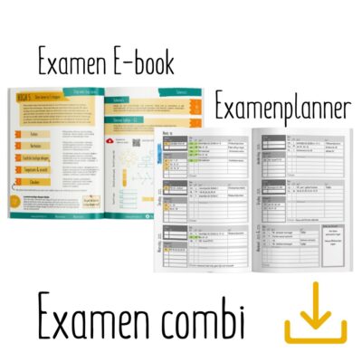 Examenplanner en examen e-book havo 5 vwo 6 vmbo 4 slim leren leren
