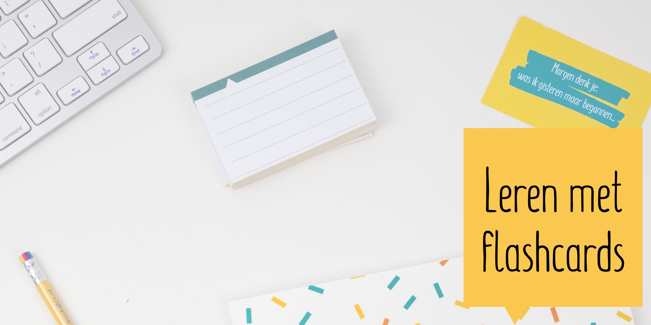 Hoe leer je met Flashcards?