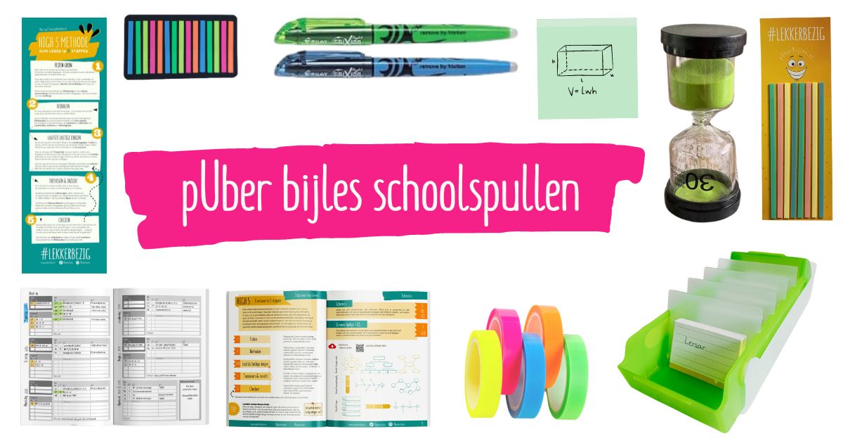 Schoolspullen Kopen Voor De Middelbare School