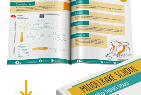 Leer slim leren e-book: Leren voor toetsen op de middelbare school